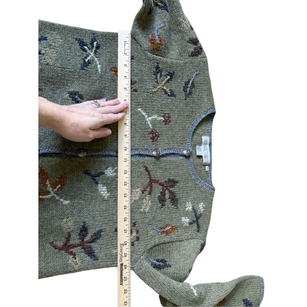 Vintage Nomadic Traders Button Front Cardigan Siz… - image 5